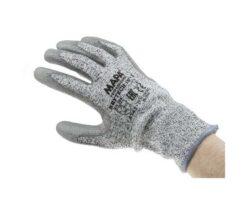 63-7741-56 Mapa Spontex Krytech 557 Dyneema Polyurethane-Coated Cut Resistant Gloves, size 8, Grey 557