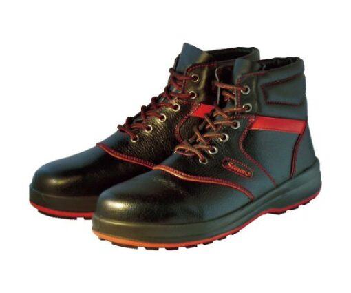 61-2699-34 Safety Shoes edition laced Shoes SL22-R Black/Red 23.5cm SL22R-23.5