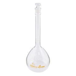 1-8565-10-20 High Precision Volumetric Flask White 1000mL With JCSS Calibration Certificate