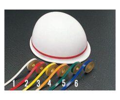 78-1021-06 Reflective Tape for Helmet 10 x 700mm [10Pcs] Yellow EA983G-3