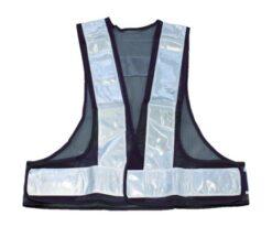 62-6278-63 70 mm Wide Reflector Safety Vest Navy/Silver Reflection TAB70-KS