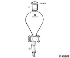 64-1068-25 Connected separatory funnel (main body only) FH81B-1-5