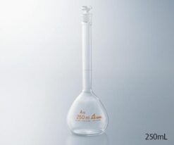 1-8565-08-56 Accurate Volumetric Flask White 250 mL with English Calibration Certificate