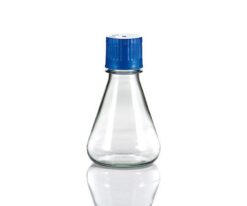 3-8984-02 PC Sterilized Erlenmeyer Flask (Autoclavable) Flat Bottom Type 250mL 12 Pieces FPC0250S