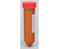 63-2978-23 V Bottom Centrifuge Tube Light Shielding Type (Brown) Red Cap 50ml 62.548.304
