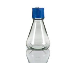 3-8985-02 PC Sterilized Erlenmeyer Flask (Autoclavable) Baffle Bottom Type 250mL 12 Pieces FBC0250S