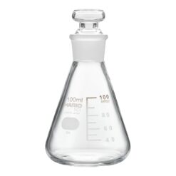 4-4573-02 Stoppered Erlenmeyer Flask 100 mL (TS 22) TSF-100-SCI