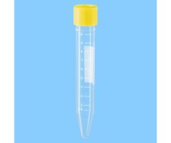 63-2978-46 Sterilized V-Base Centrifuge Tube Yellow Cap 10ml 62.9924.284