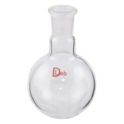 3-9641-05 Common Sliding Round Bottom Flask (Borosilicate Glass-1) 100mL 15/25