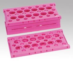 1-3240-02 Folding Rack For Tube Centrifuge 15mL x 21 Pcs 50mL x 12 Pcs Pink HS24320P