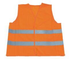 62-6279-78 JIS T 8127 Compliant Safety Vest Fluorescent Orange TABJ-OR