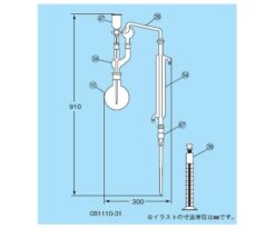61-4434-13 Ammonium Ion Distillation Equipment Glass Parts 081110-31