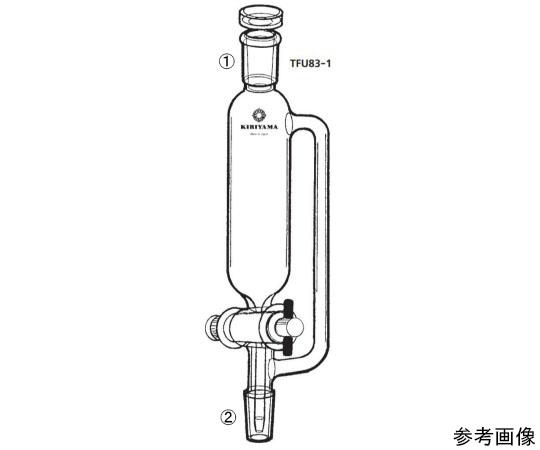 64-1068-96 Fluorine Plastic Stopper Isopressure Dripping funnel TFU83-1-3