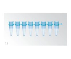 61-9708-85 Treff PCR Tube 0.2mL (8 Strand Tube) Blue 96.10560.6.01