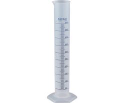 63-9531-49 Graduated cylinder 10 ml PP with blue scale MS10
