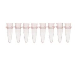 3-8624-01 PCR Tube 8 Series 0.2mL Natural 125 Pieces 5010-1