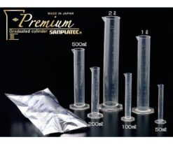 64-3692-92 SANPLA  TPX  Graduated Cylinder Premium 50mL (5 pcs) 26961