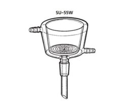 64-1074-71 "KIRIYAMA" funnel  with Thermostatic Jacket, with Tubular Matching SU-55W