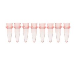 3-8624-02 PCR Tube 8 Series 0.2mL Red 125 Pieces 5010-2
