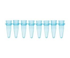 3-8624-04 PCR Tube 8 Series 0.2mL Blue 125 Pieces 5010-4