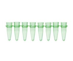 3-8624-05 PCR Tube 8 Series 0.2mL Green 125 Pieces 5010-5