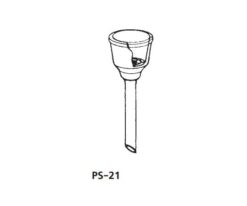 64-1075-07 Polyethylene (PE) "KIRIYAMA" funnel  PS-21
