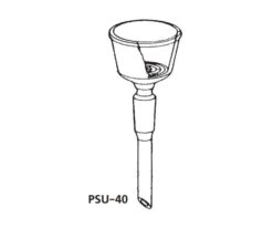 64-1075-13 Polyethylene (PE) "KIRIYAMA" funnel  PSU-40