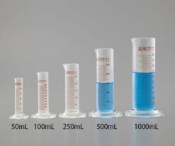 4-2447-01 Graduated Cylinder (Thick Type) 50 mL 42028
