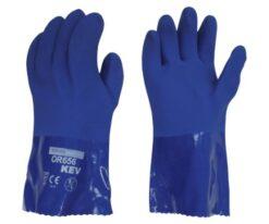 63-2054-25 PVC Oil Resistant Gloves with Kevlar OR656-8