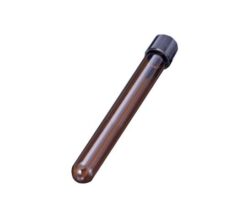 6-297-13 Screw-Top Test Tube  16.5 x 105 x  10.0mm 12mL (Brown) NR-10