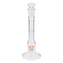1-8582-04-56 Volumetric Flask with Stand, White, 4 mL with English version, Calibration Certificate