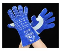 63-3209-08 Welding Leather Gloves (Cut Resistance  Impact Resistance) EA353AT-116