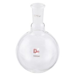 3-9641-15 Common Sliding Round Bottom Flask (Borosilicate Glass-1) 500mL 24/40