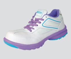 3-4952-03 Safety Shoes For Women Medallion Safety White 23.5cm #507