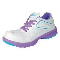 3-4952-05 Safety Shoes For Women Medallion Safety White 24.5cm #507