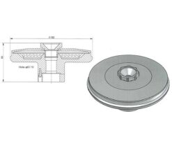 1-478-49 8 sequential 0.2mL High Speed Centrifuge Angle-Rotor Unit, PCR Tube x 6 Pieces No.9