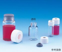 62-9974-51 Gas Chromatograph Vial Transparent (Melamine Cap/Butyl Rubber Stopper Standard Set) 3 mL 100 Pieces SVG -3 203230