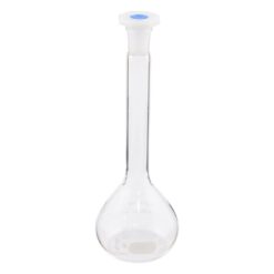 3-7104-06-20 Volumetric Flask Class A 100mL Plug 12/21 Calibration Certificate 216782405