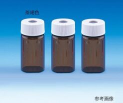 62-9974-65 Gas Chromatograph Vial Dark Brown (Melamine Cap/Butyl Rubber Stopper Standard Set) 30 mL 50 Pieces SVG -30 203246