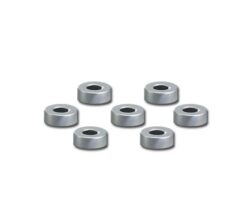 4-481-11 Headspace Vial Aluminum Cap With Hole 100 Pieces SAC