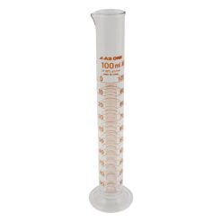 1-8561-06-56 Graduated Cylinder 100 mL with English Calibration Certificate