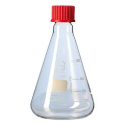 3-7120-03 Screw Mouth Erelenmeyer Flask 500mL PBT Cap (GL32) 218034452