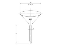 61-0188-35 Foot Long Funnel  60 3762-60