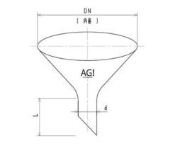 61-0188-44 Powder Funnel  150 3764-150
