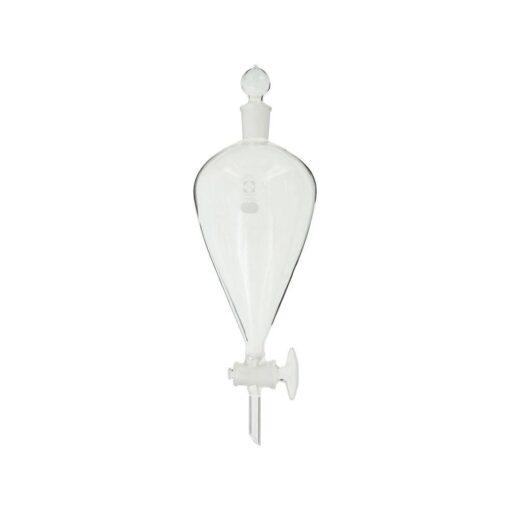 61-4409-86 Separatory Funnel Squibb Type with Glass Cock 500mL 014230-500