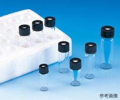 62-9986-14 Spitz Vial (Perated Cap (Black) + Fluorine PTFE/Nitrile Packing Standard Set) 100  L 20 Pieces Pack SPV -100 203351