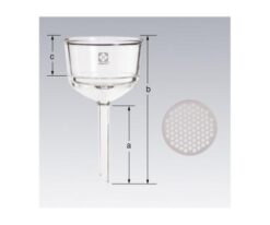 61-4410-26 Buchner Funnel Separation Type PTFE with Drain Strainer Plate 70mL 015380-045