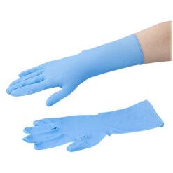 1-2244-01 CLEAN KNOLL Nitrile Gloves Long (Powder Free) Blue L 100 Pieces