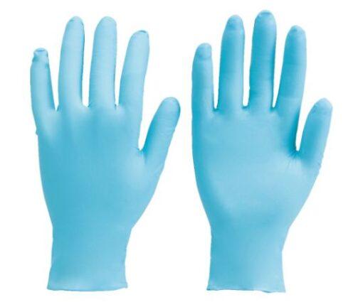 62-8769-01 Disposable Nitrile Gloves Xpert 0.24mm Powder Free Blue Green M Size 3000001628