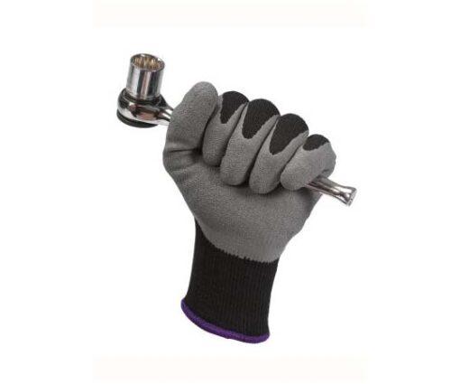 64-2938-67 Kimberly Clark Jackson Safety Polycotton Latex-Coated General Purpose Gloves, size 8, Black 97271